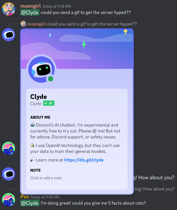 Discord's Clyde AI Can Help You Build A Community
